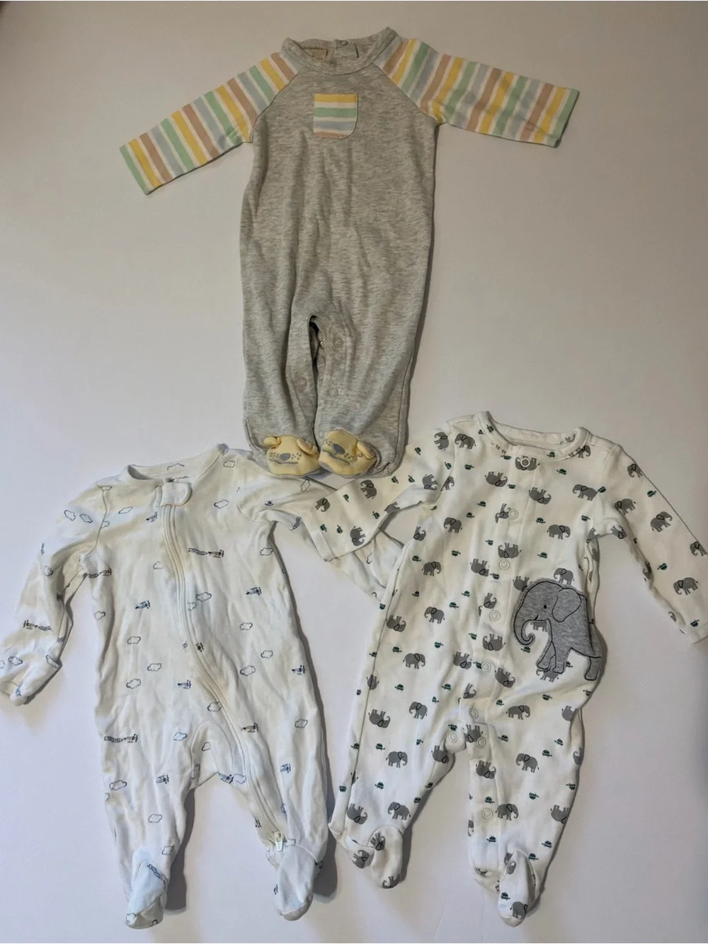 20 Piece Baby Boy Summer Clothing Bundle 3 mo & 3-6 month